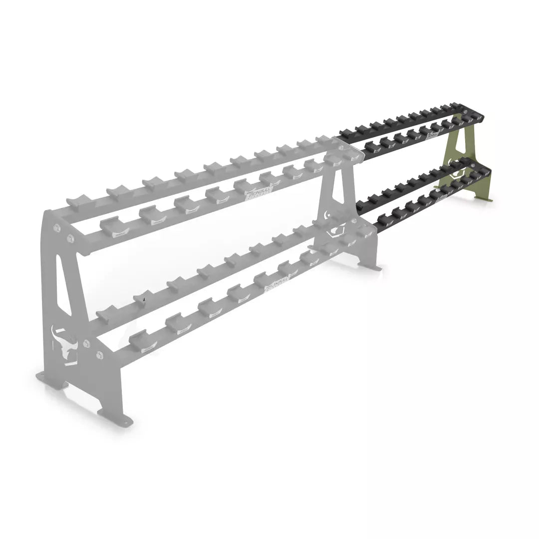 2-Tier Commercial Dumbbell Rack Extension