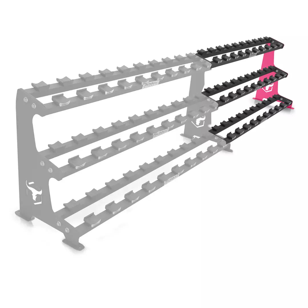 3-Tier Commercial Dumbbell Rack Extension